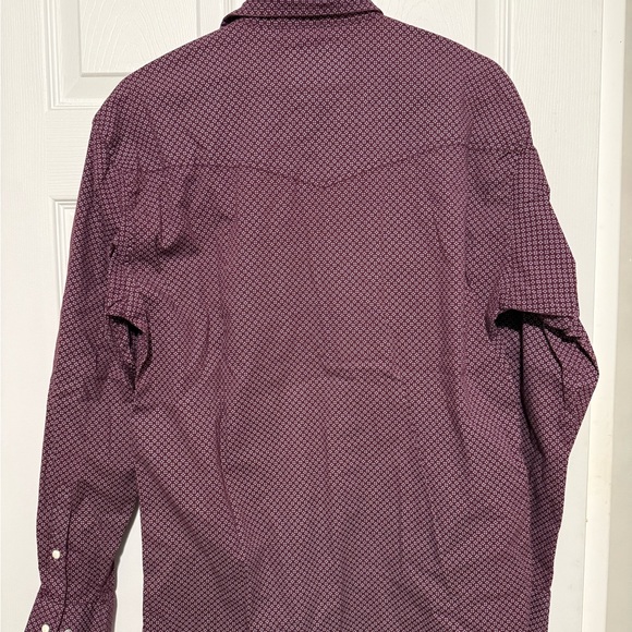 Purple Button-Up Shirt - Picture 2 of 3